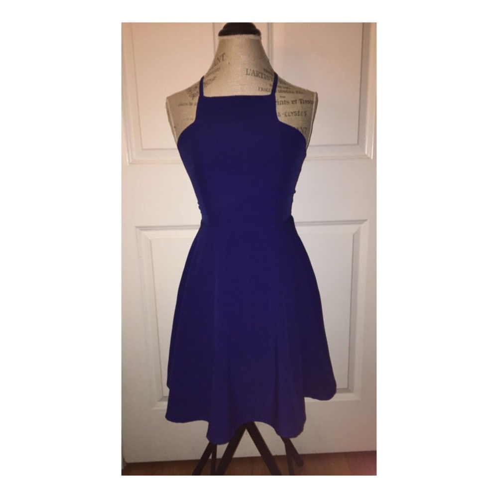 Lulu’s Royal Blue Swing Mini Dress